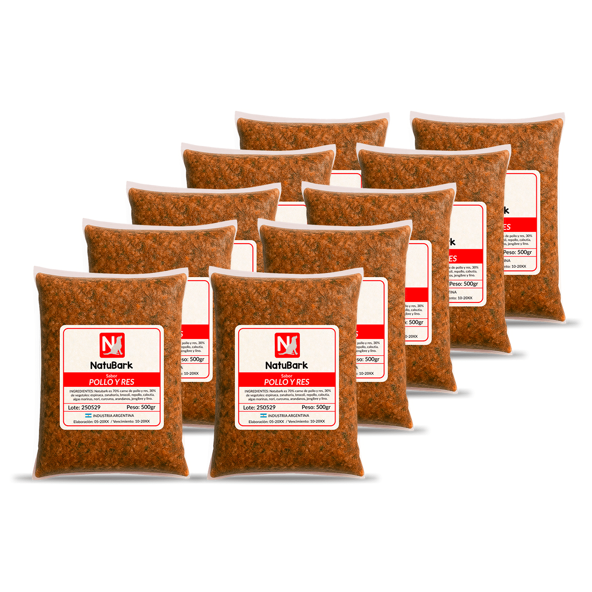 Pack Natubark 5 kg — comida natural para perros
